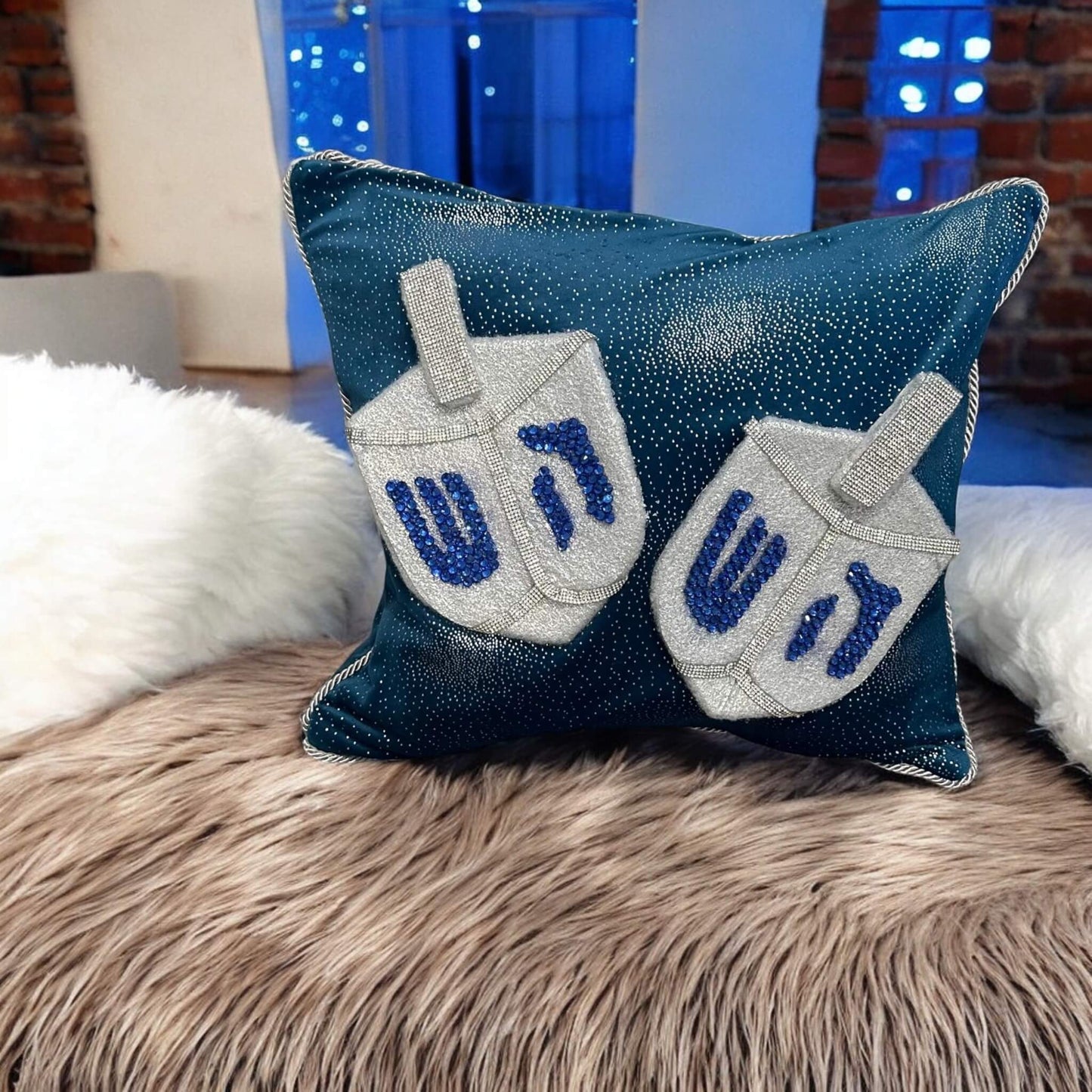 Hanukkah Joy Pillows – Celebrate in Comfort
