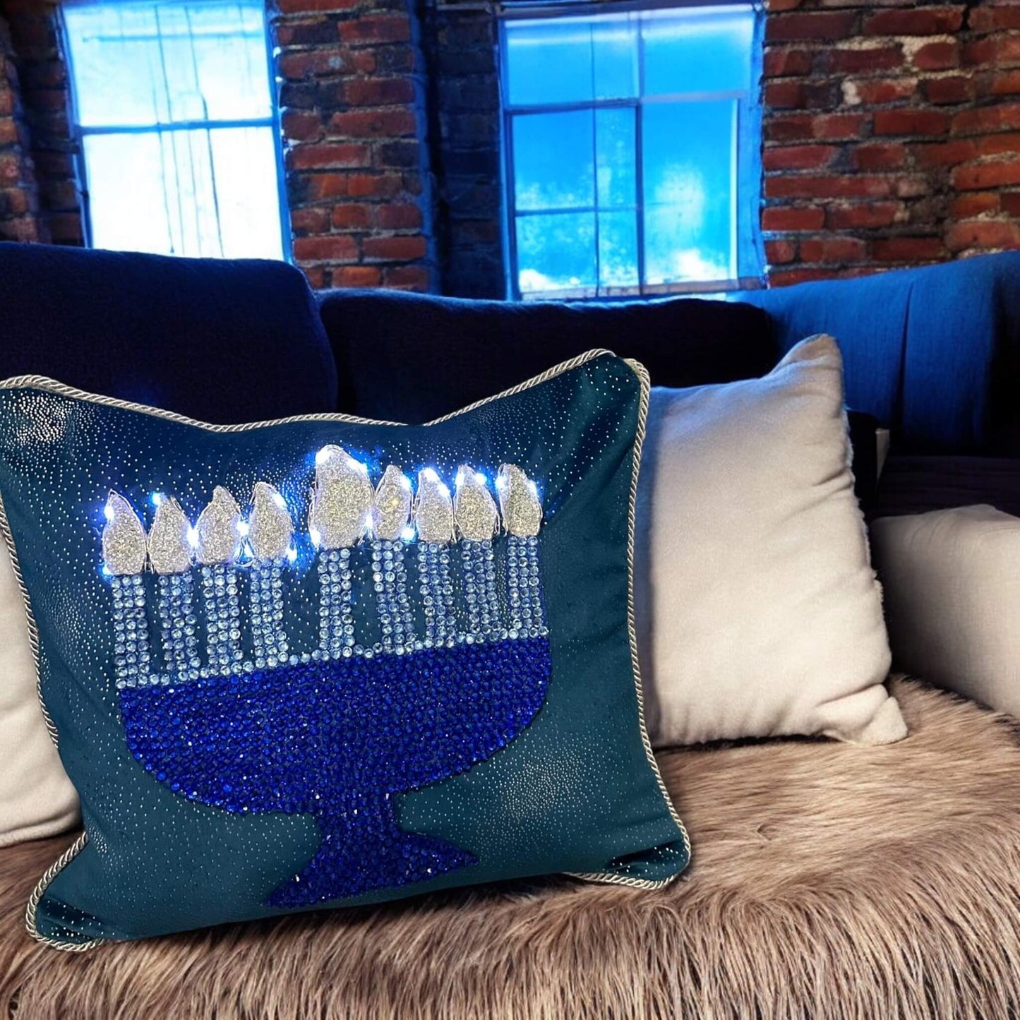 Hanukkah Joy Pillows – Celebrate in Comfort