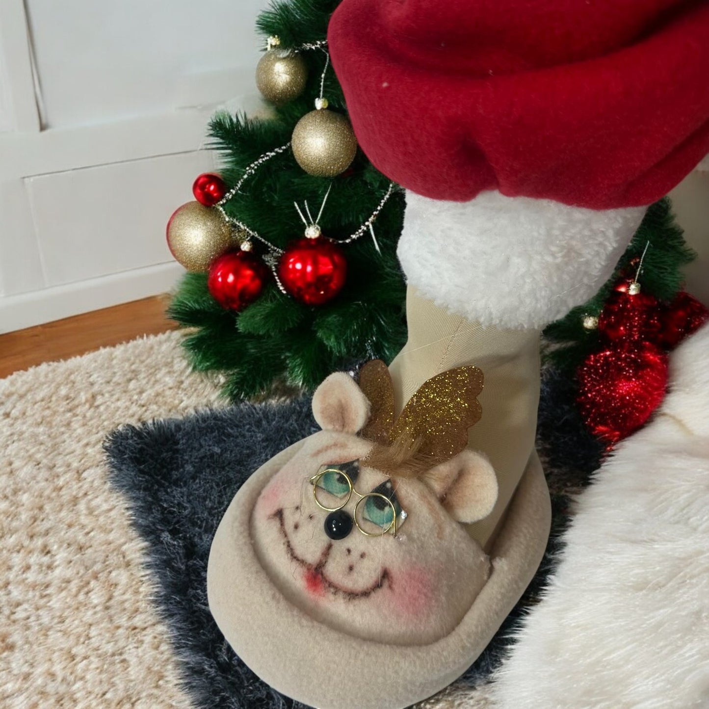 Handcrafted Santa Decoration