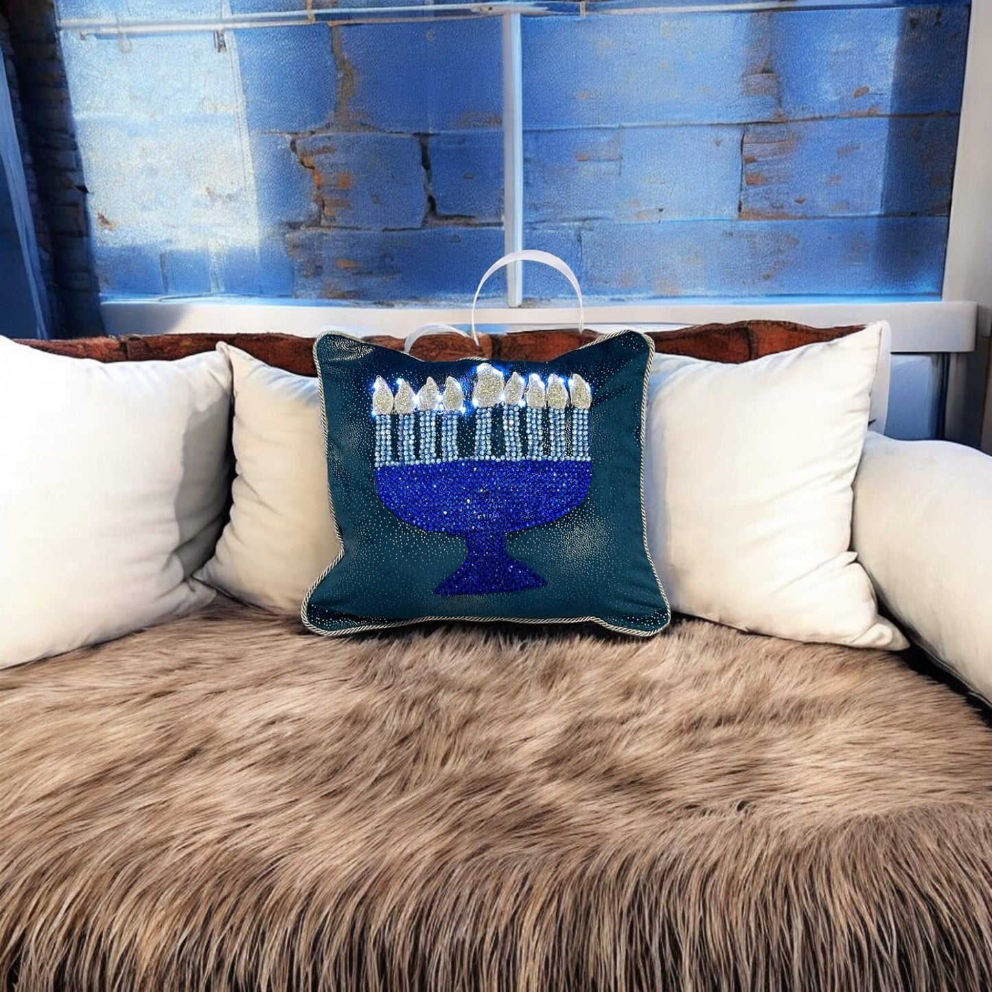 Hanukkah Joy Pillows – Celebrate in Comfort