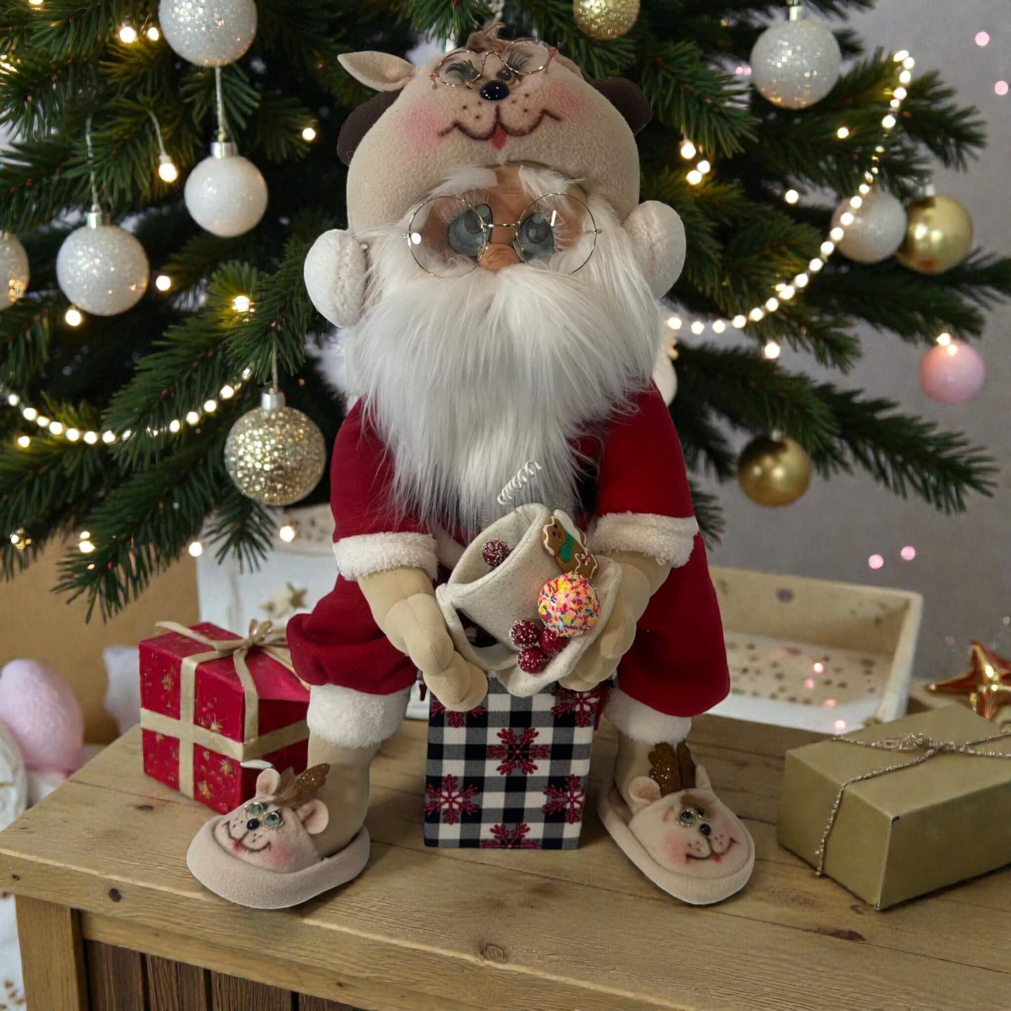Handmade Santa Claus Doll - 24