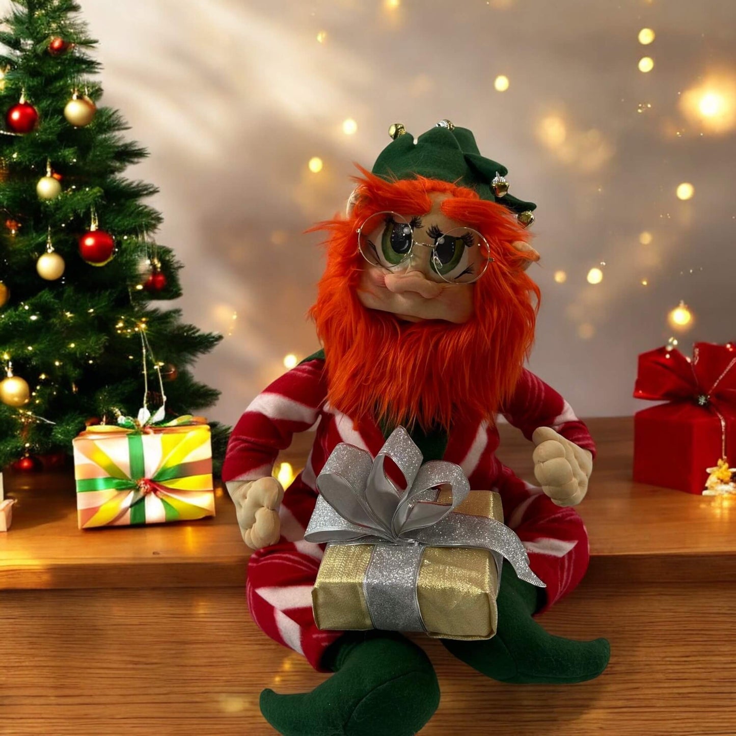 Merry Pockets elf – A Handcrafted Holiday Treasure