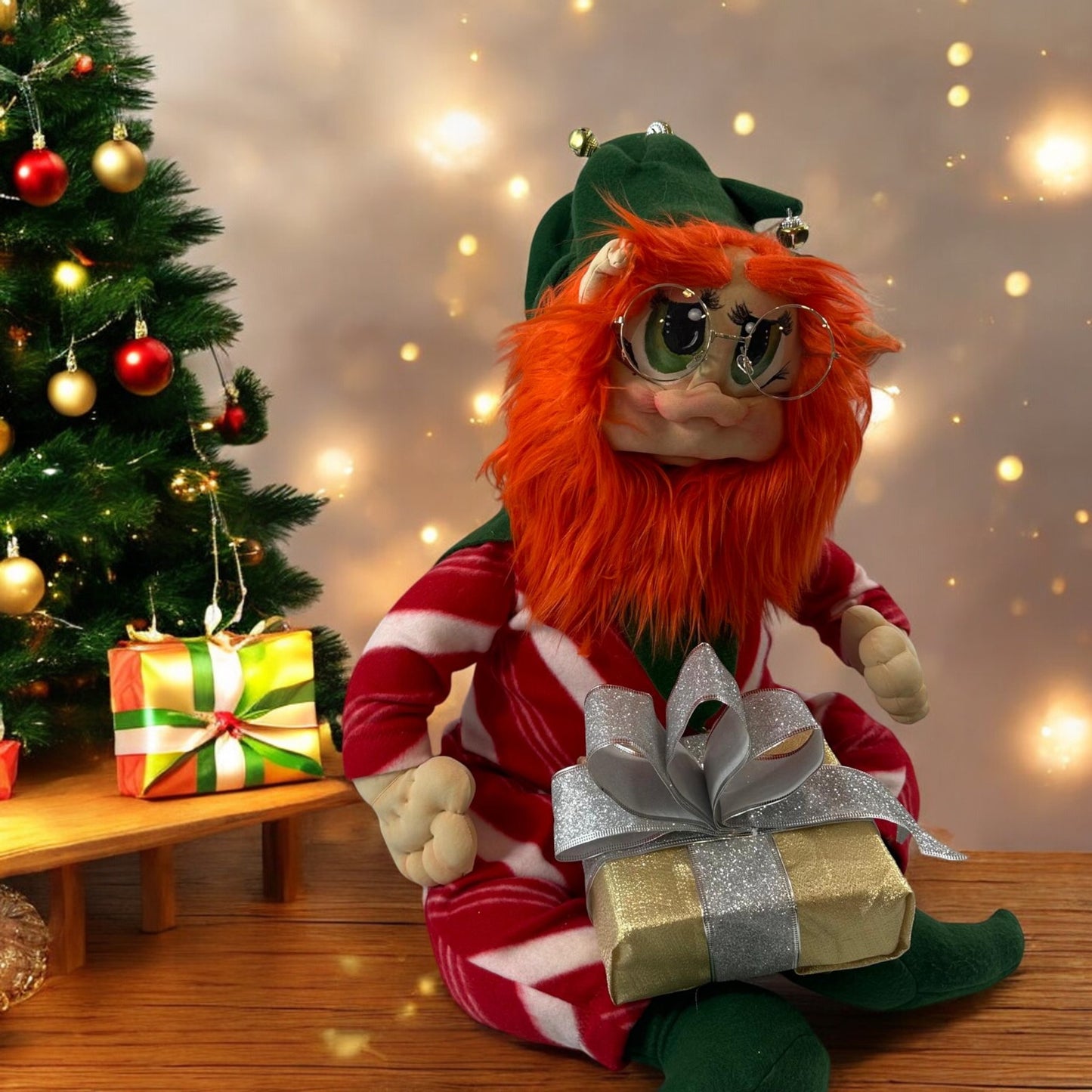 Merry Pockets elf – A Handcrafted Holiday Treasure