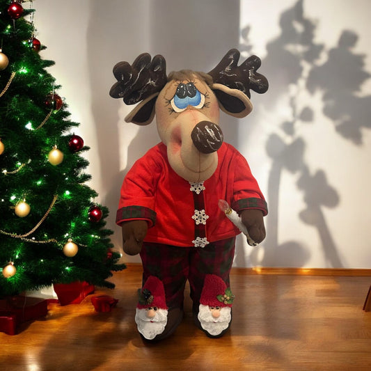 MERRY BUCK  – A Festive Handcrafted Treasure