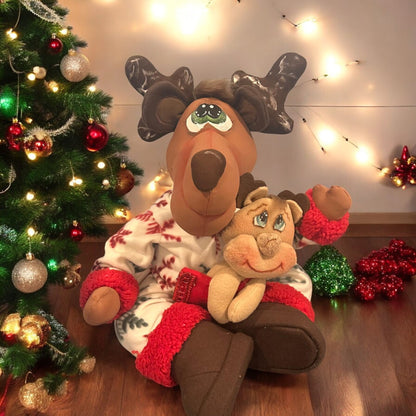 Jolly jumper -reindeer A Handcrafted Holiday Charm