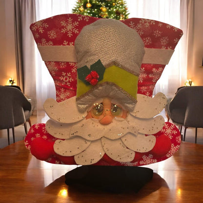 Christmas Chair Covers set of 6  – A Festive Touch for Your Dining Room