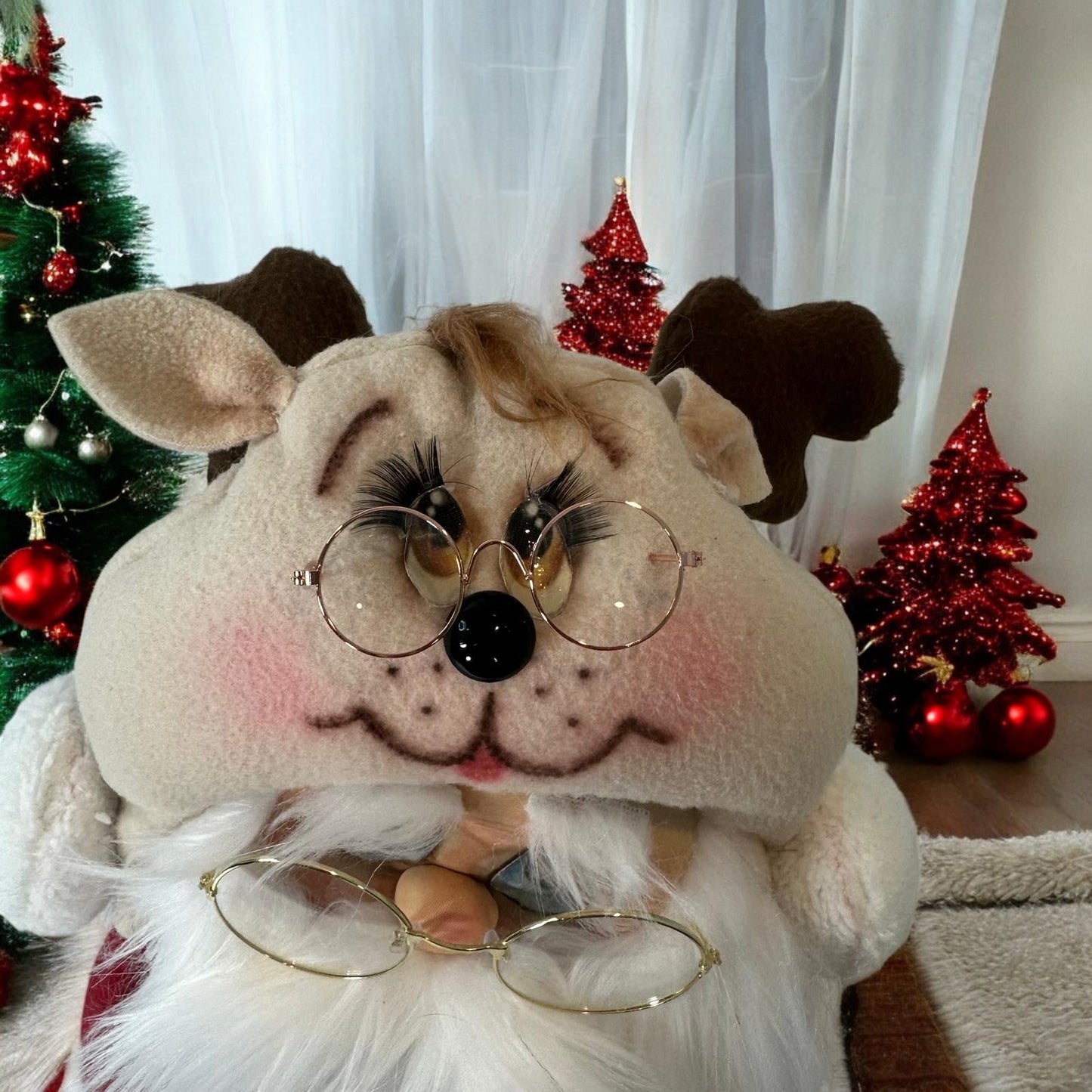 Handcrafted Santa Decoration