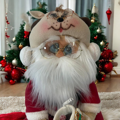 Handcrafted Santa Decoration