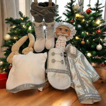 Handmade Christmas Soldier Doll – 44” Tall  Holiday Nutcracker Detachable Decoration Doll