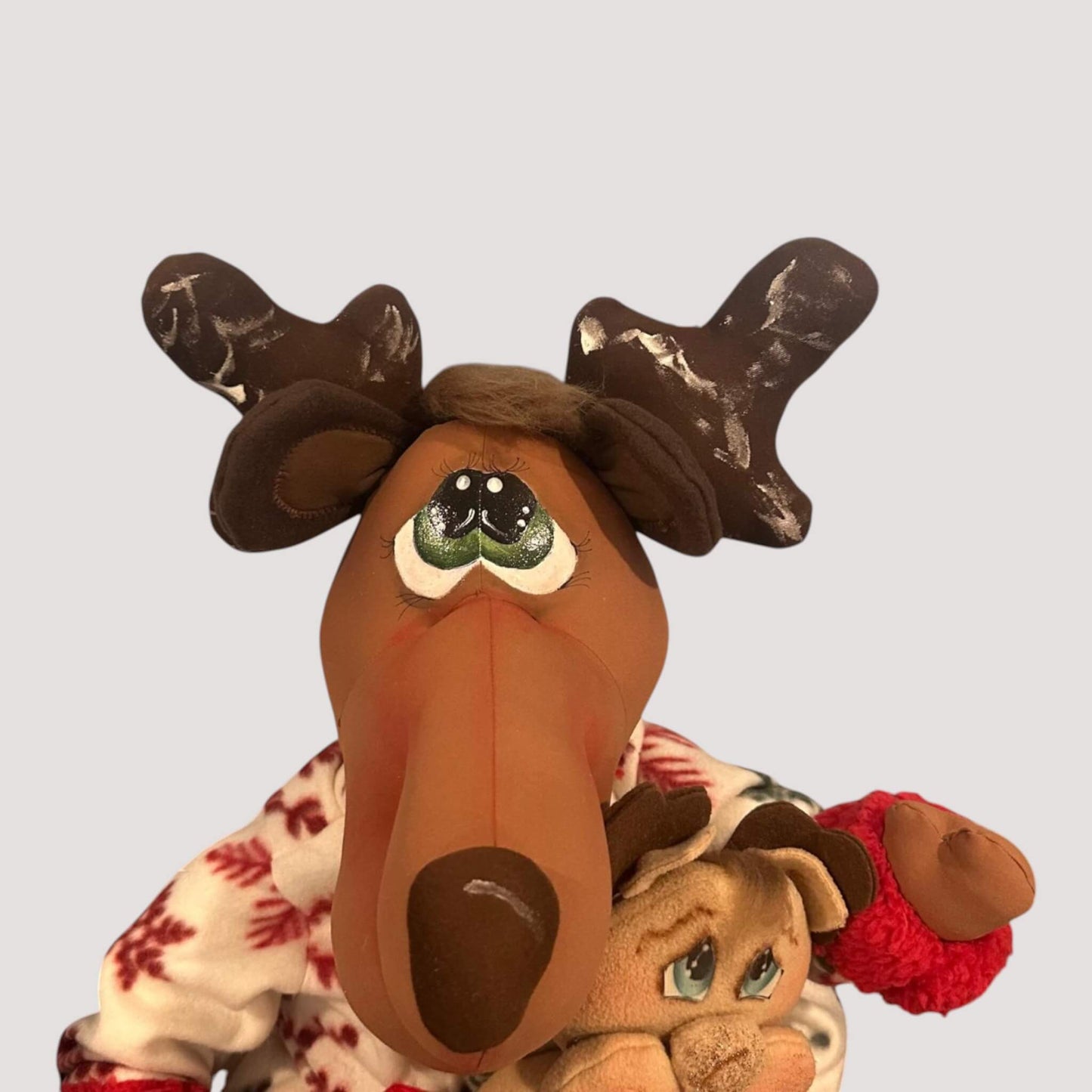 Christmas reindeer 15 inch handmade premium materials festive holiday decor
